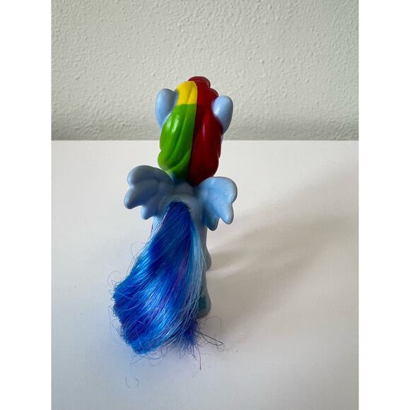 My Little Pony Figure Rainbow Dash Toy By Hasbro McDonalds 2016 - Picture 2 of 8